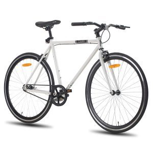 Hiland Road Bike 700C Wheels with Single-Speed