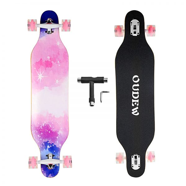 Longboard Skateboard, 41 Inch 8 Layer