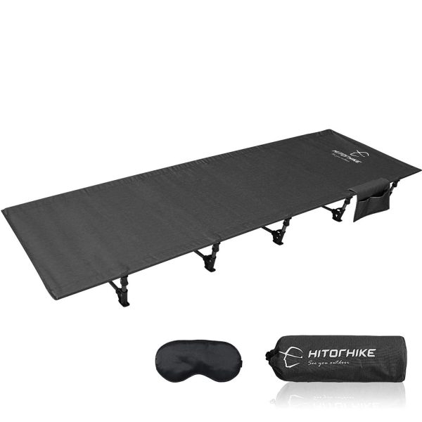HITORHIKE Camping Cot Compact Folding Cot Bed