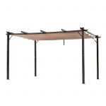 Aluminum Retractable Patio Gazebo Garden Pergola