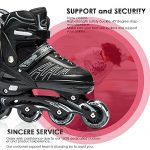 Adjustable Inline Skates Illuminating Roller Skates for Kids Boys and Ladies - Image 6