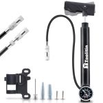 Portable Inflation Mini Bike Pump with Gauge