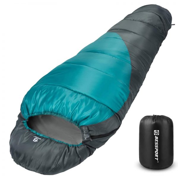 Lightweight Warm and Washable, for Hiking Mummy Sleeping Bag