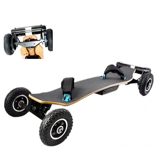 Electric Skateboard Offroad for Adults, Longboard Mountainboard with Remote
