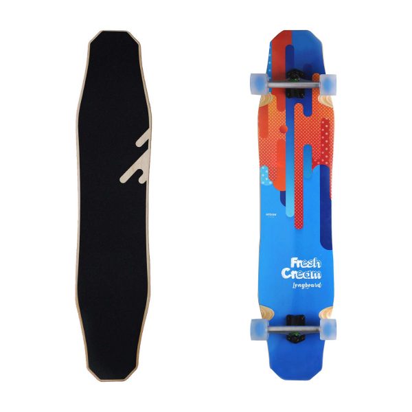 WHOME Pro Design 44 Inch Longboard Skateboard Complete