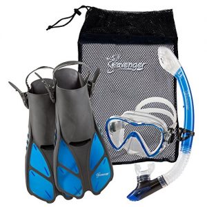 Seavenger Diving Dry Top Snorkel Set