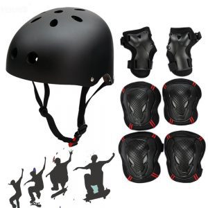Besmall Adjustable Skateboard Skate Helmet