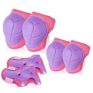 Elbow Pads Guards Protective Gear Set for Roller Skates