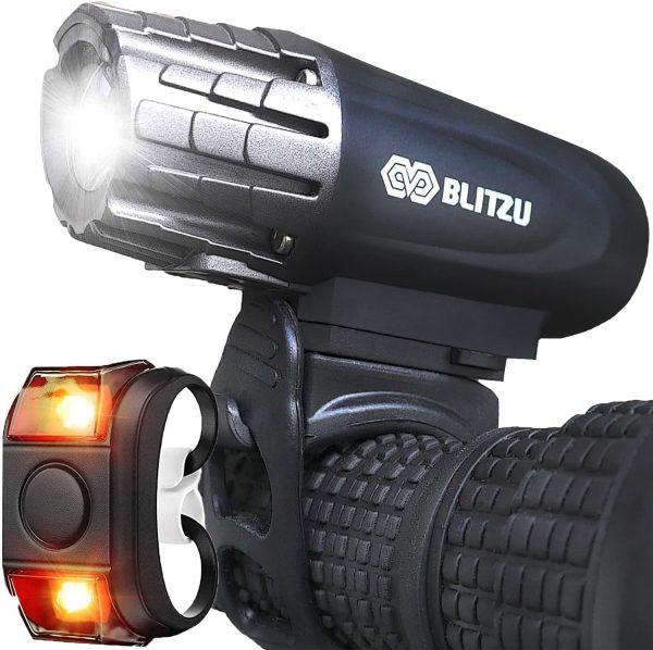 BLITZU Bike Lights Front and Back