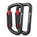 Locking Carabiner Clips-Twist Auto Lock Caribeener