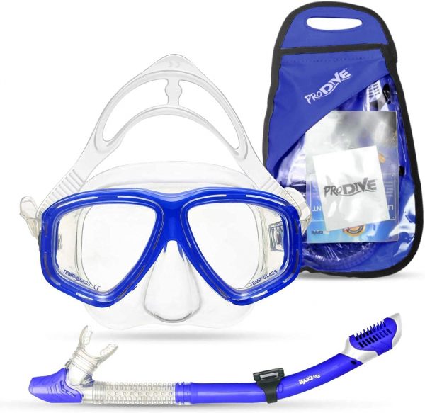 PRODIVE Premium Dry Top Snorkel Set