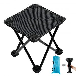 Portable Folding Camping Stool with Carry Bag