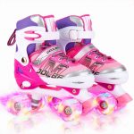 OTW-Cool Adjustable Roller Skates for Girls and Women