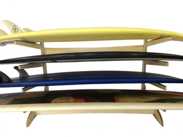 Steves Rack Shack 4 Space Horizontal Surfboard