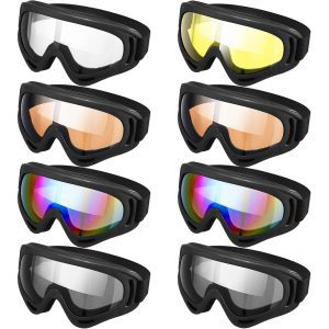 8 Pieces Ski Goggles Motorcycle