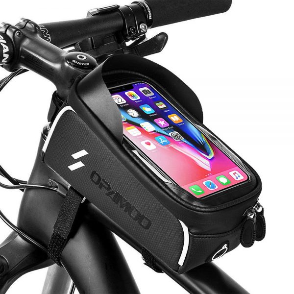 Bicycle Bag Waterproof Top Tube Cycling Phone Mount