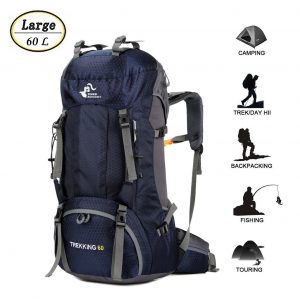 Waterproof Lightweight Hiking Backpack 60L