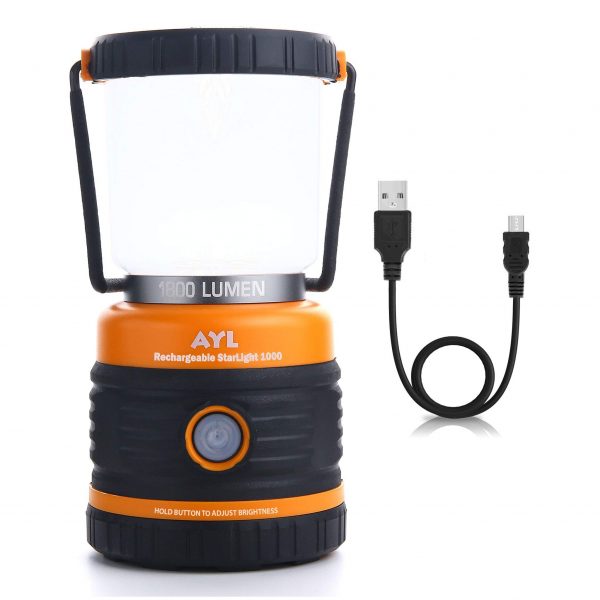 LED Camping Lantern Rechargeable for Hurricane, Emergency