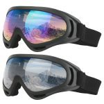 COOLOO Ski Goggles, Motorcycle Goggles