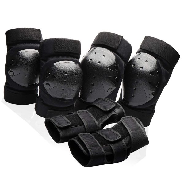 Elbow Pads Wrist Guards Protective Gear Set