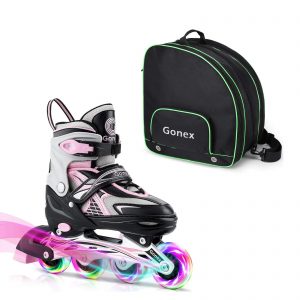 Gonex Size L Inline Skates with Upgraded Skate Bag