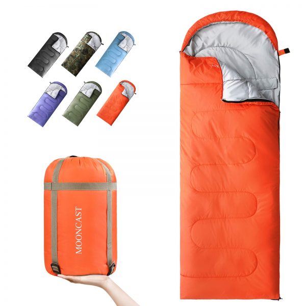 Backpacking Sleeping Bag for 4 Seasons for Hiking and Camping