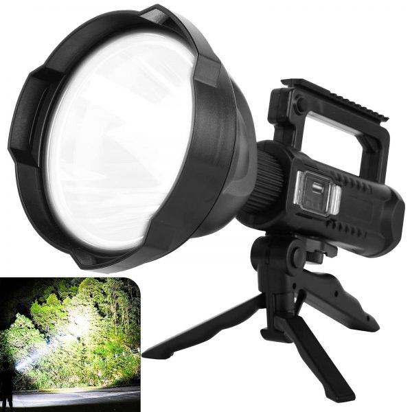 LED Rechargeable Spotlight Super Bright Searchlight