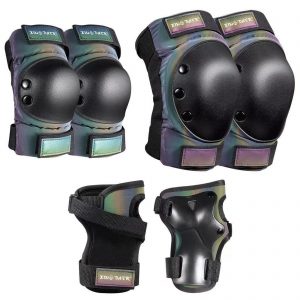 Knee Pads Elbow Pads Wrist Guards 3 in 1 Protective Gear Set