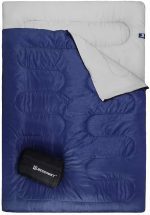 Double Sleeping Bag 3 Season Warm & Cold Weather