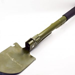 Camping, Hiking, and Outdoors Folding Steel Shovel and Pick