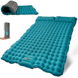 Self Inflating Sleeping Pad with Foot Pump Build in