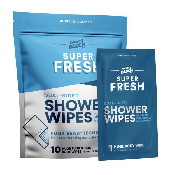 Large Body Wipes for Hygiene, Camping Wipes, Gym & Travel