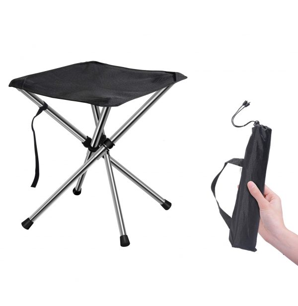 Foldable Camping Ultralight to Hiking, Beach, Camping, Fishing Unfolded