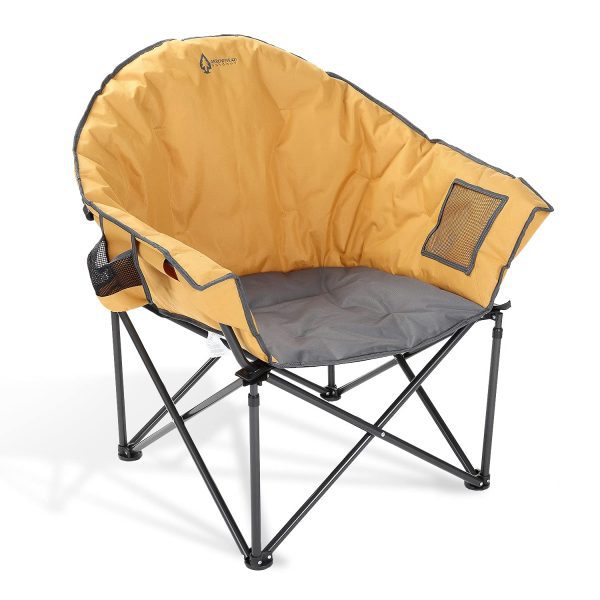 Oversized Heavy-Duty Club Folding Camping Chair