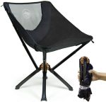 Camping Chair Supports 300lbs Bottle Sized Compact