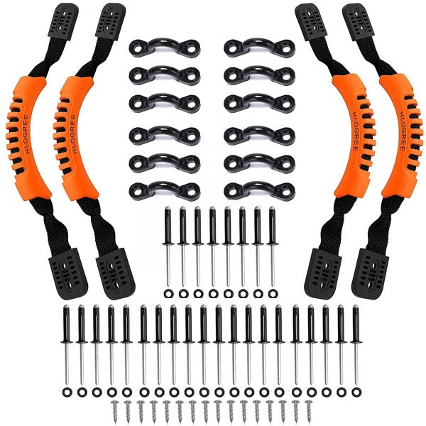 HLOGREE 4Pack Kayak Carry Handles Replacement Accessory
