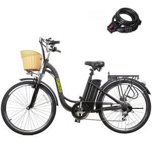 NAKTO 26'' Electric Bicycle Sporting 6-Speed Gear