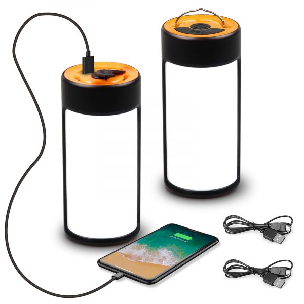 Rechargeable Camping Lights with 400LM 5 Light Modes Water-Resistant