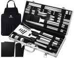 BBQ Grill Tools Set Thermometer for Backyard Barbecue Camping