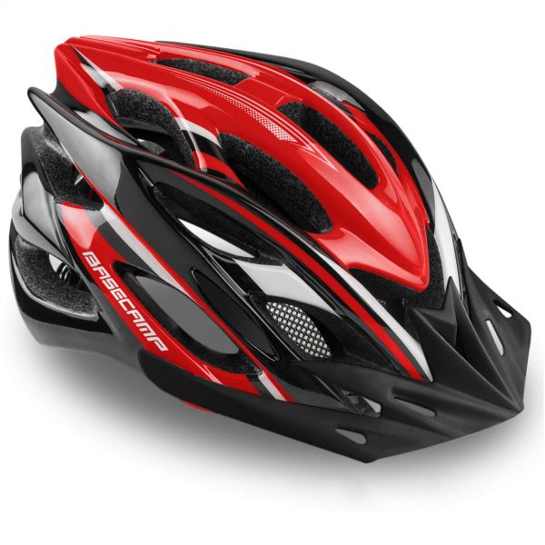 Bike Helmet Led Light/Removable Visor/Portable Bag