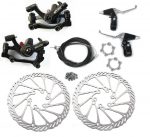 Motorized Bicycle Front and Back Disk Brake Kit