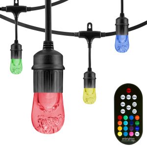 LED Outdoor String Changing Edison, Patio, Café, Shatterproof Light Bulbs