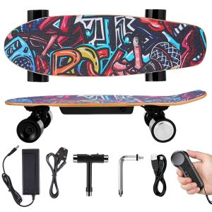 Electric Skateboard Complete with Wireless Remote Control