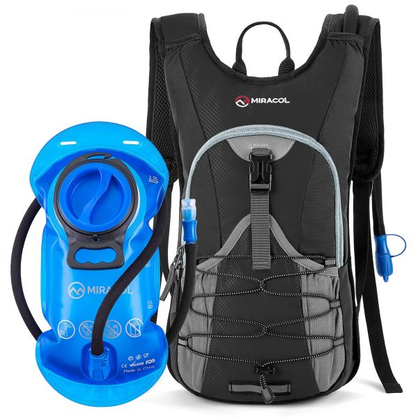MIRACOL Hydration Backpack with 2L BPA Free