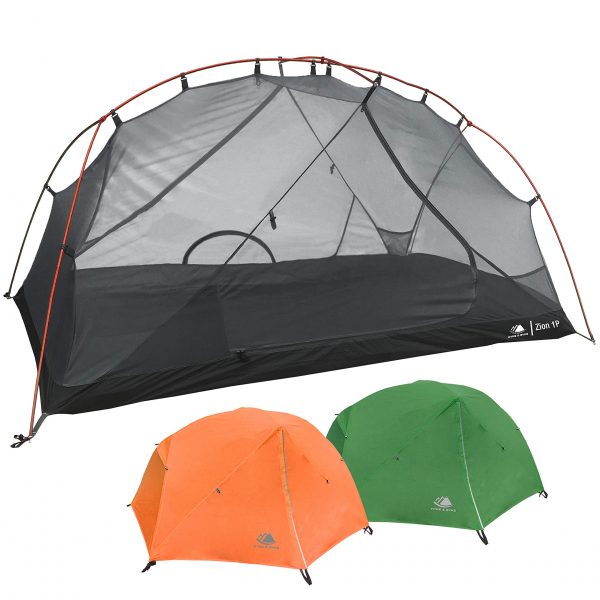 Hyke & Byke 1 Person Backpacking Tent with Footprint