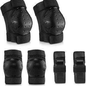 Protective Gear for Kid Children Teenager Adult with Knee Elbow Wrist Pads