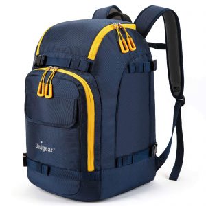 50L Ski Boot Travel Backpack for Ski Helmet