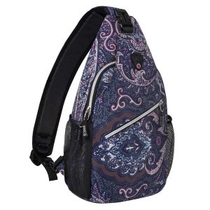 Travel Hiking Daypack Pattern Rope Crossbody Shoulder Bag