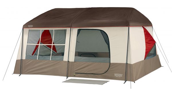 Red 9 Person Tent