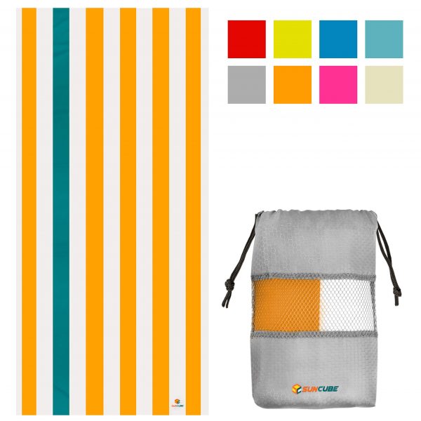 Microfiber Beach Towel Compact Swim Towel for Adults